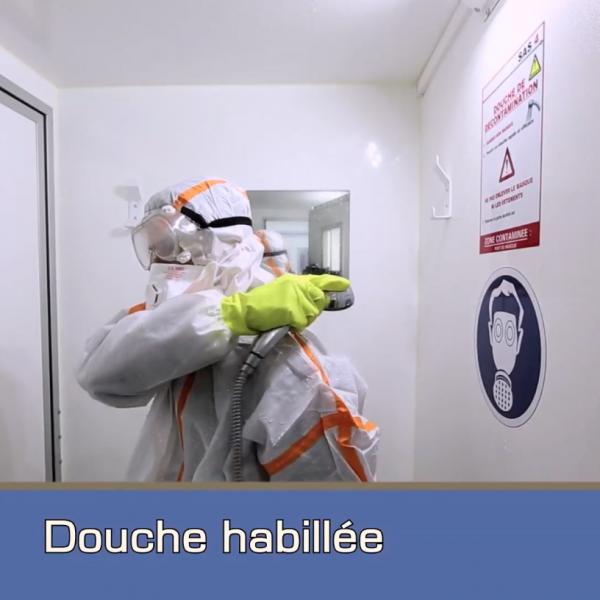 Unité mobile de décontamination Daudin